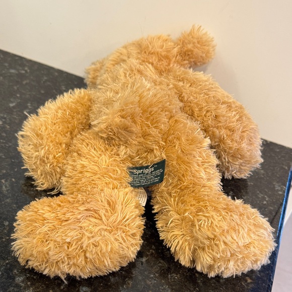 Russ Berrie Spriggs Teddy Bear Plush Tan Stuffed Animal 14” - Picture 6 of 9